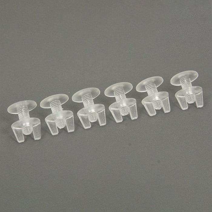 13 x 14mm PC Semi Transparent Screwlock - POS SOLUTIONS