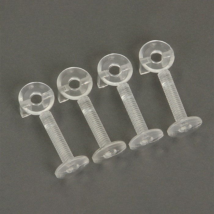 25 x 14 mm PC Semi - Transparent Screwlock