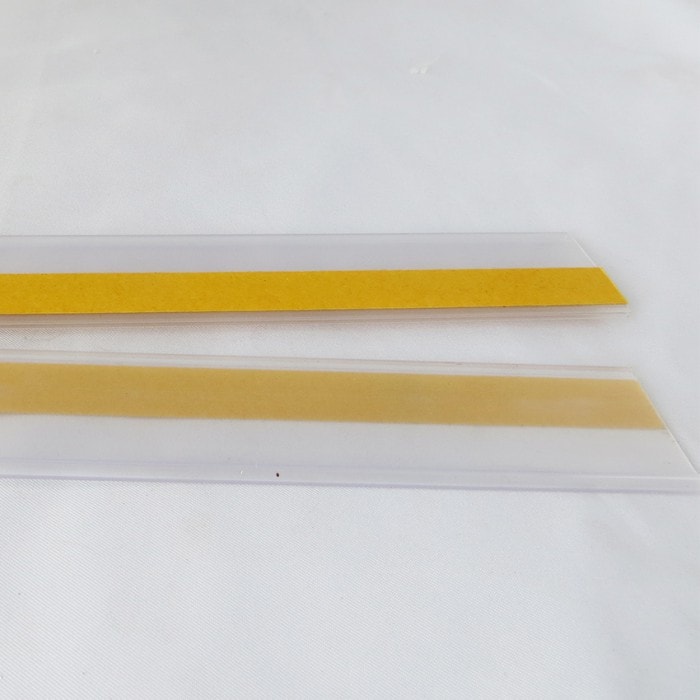 29 x 915mm Transparent Datastrip with clear tape - POS SOLUTIONS