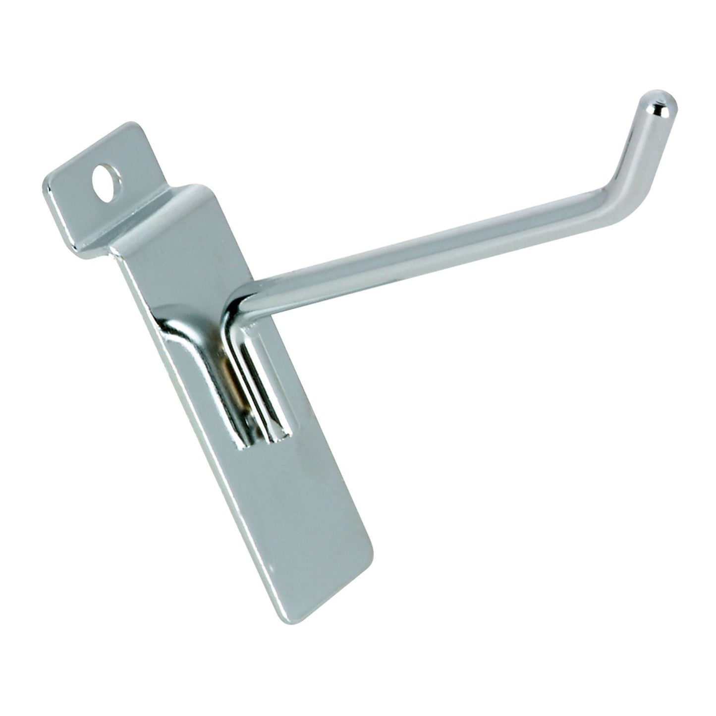 4.25’ Metal Single Prong Hook for slat wall